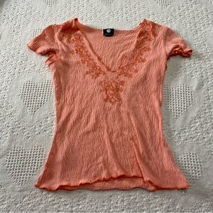 Vintage Anxiety Beaded Top (L)